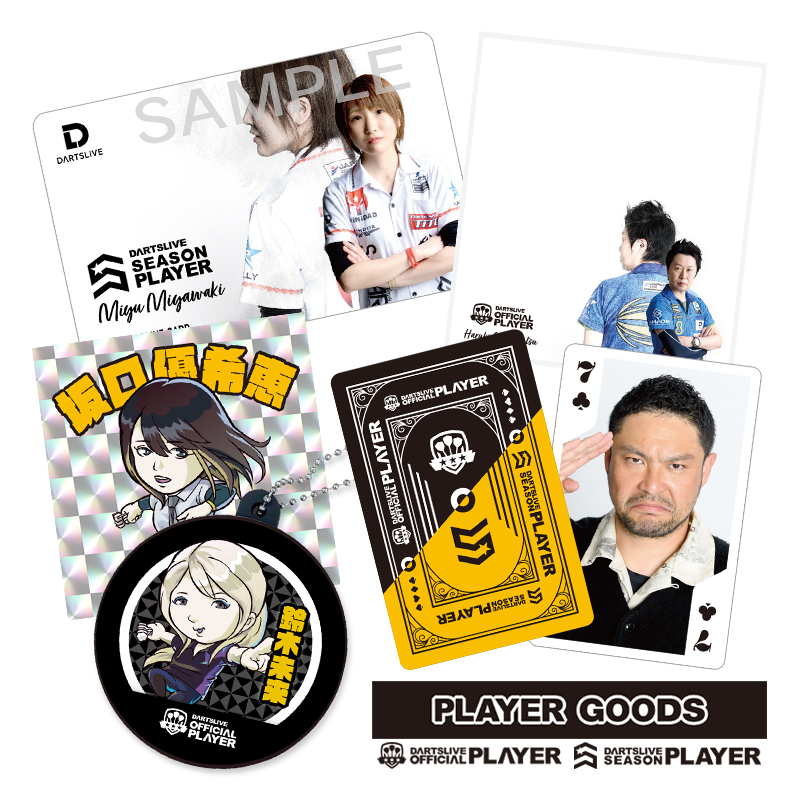 ダーツライブ DARTSLIVE PLAYER GOODS プレーヤーグッツ | ダーツ専門