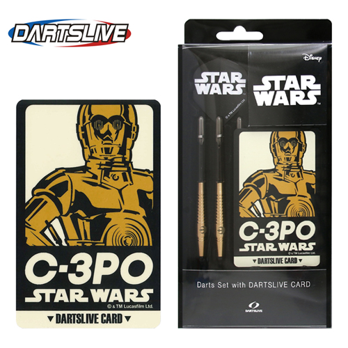 ダーツライブカード付 STAR WARS Darts Set C-3PO | ダーツ専門通販