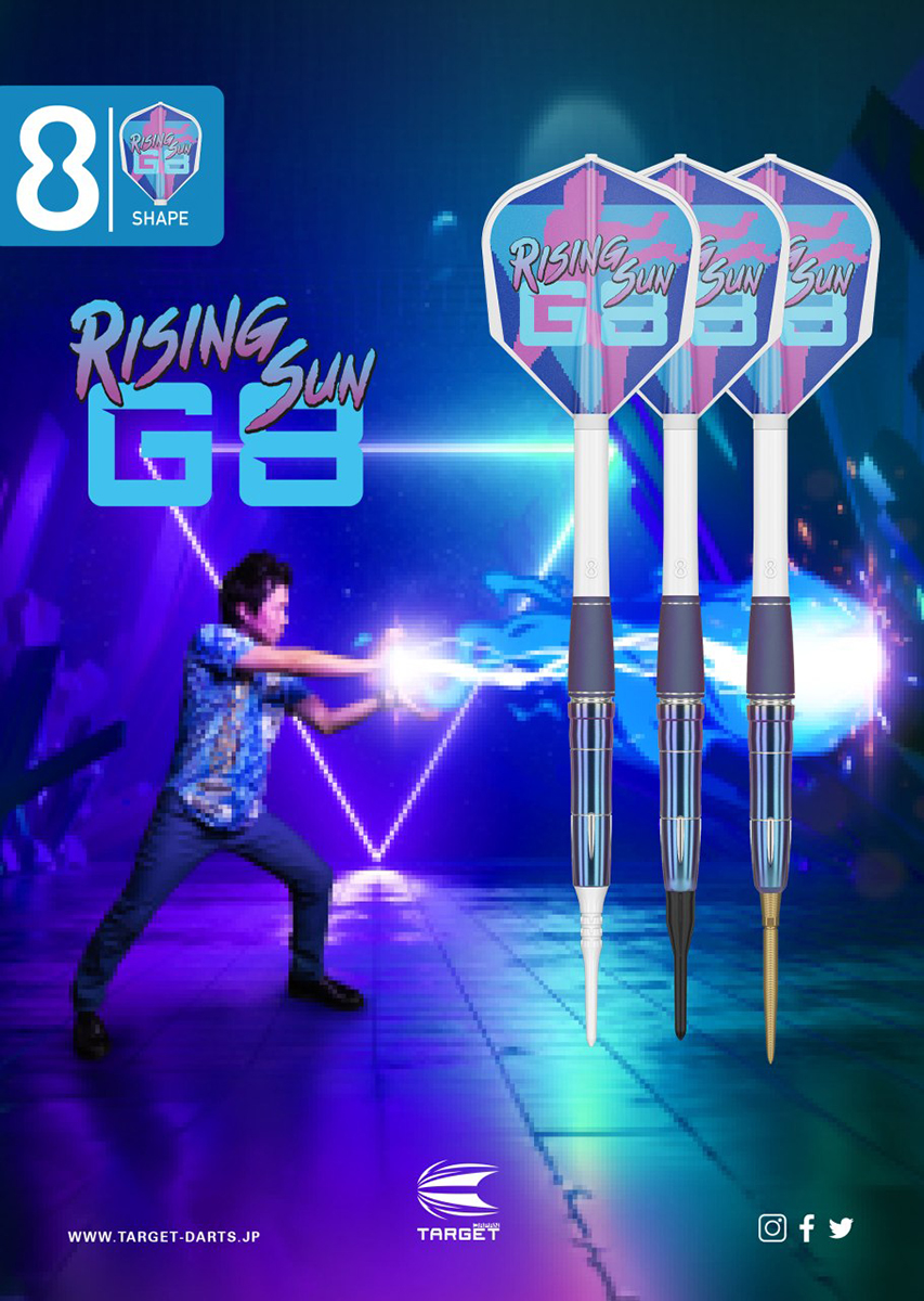ダーツ バレル TARGET RISING SUN GEN8 ターゲット ライジングサン G8 ダーツ バレル TARGET RISING SUN GEN8 ターゲット ライジングサン G8