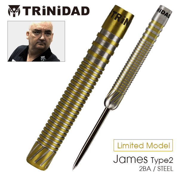 数量限定 Trinidad Pro James 2 Limited トリニダード プロ ジェームス2 リミテッドモデル ジェームス ベイリー ダーツ専門通販 Tito Web本店 ダーツグッズ通販 オンラインショップ 各種ダーツ用品を販売