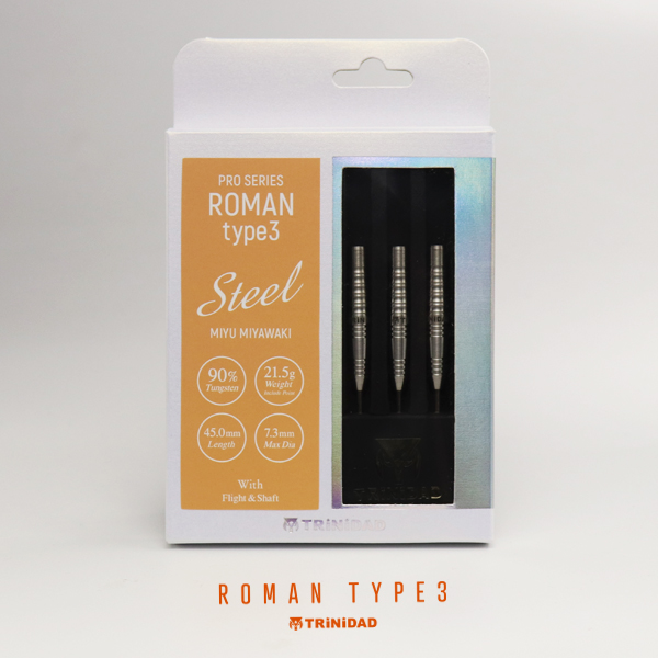 Dart barrel TRiNiDAD PRO Roman3 Trinidadian professional Roman 3