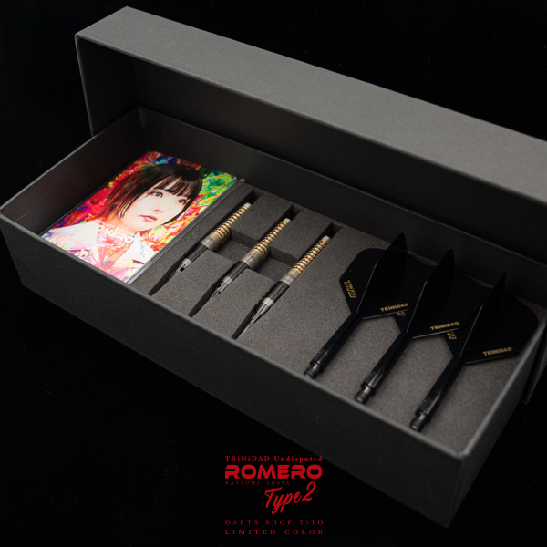 TiTO限定】ダーツ バレル TRiNiDAD Undisputed ROMERO2 TiTO Limited 岩田夏海 選手モデル トリニダード ロメロ2 | ダーツ専門通販 TiTO WEB本店 | ダーツグッズ通販、オンラインショップ、各種ダーツ用品を販売 TiTO限定】ダーツ バレル TRiNiDAD Undisputed ROMERO2 TiTO Limited 岩田夏海 選手モデル トリニダード ロメロ2 | ダーツ専門通販 TiTO WEB本店 | ダーツグッズ通販、オンラインショップ、各種ダーツ用品を販売