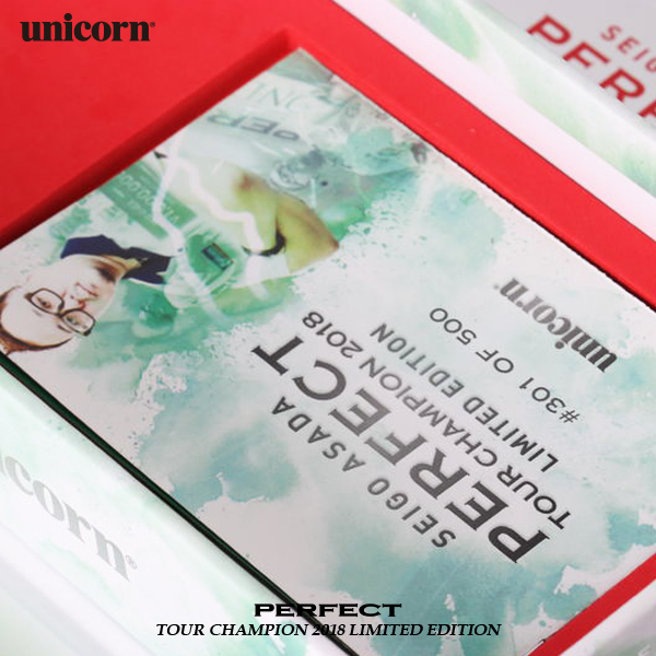 魅力的な価格 限定!!【unicorn】PERFECT モデル 浅田斉吾 2018 TOUR ダーツ