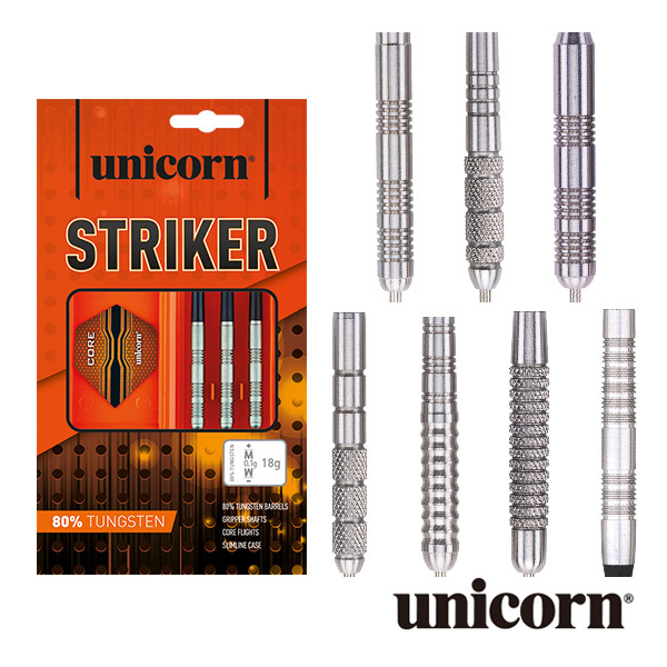 Unicorn Darts Striker 80% Tungsten 