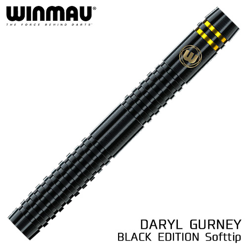 ダーツ バレル winmau Daryl Gurney 90% 20g Black Edition ウィンマウ 