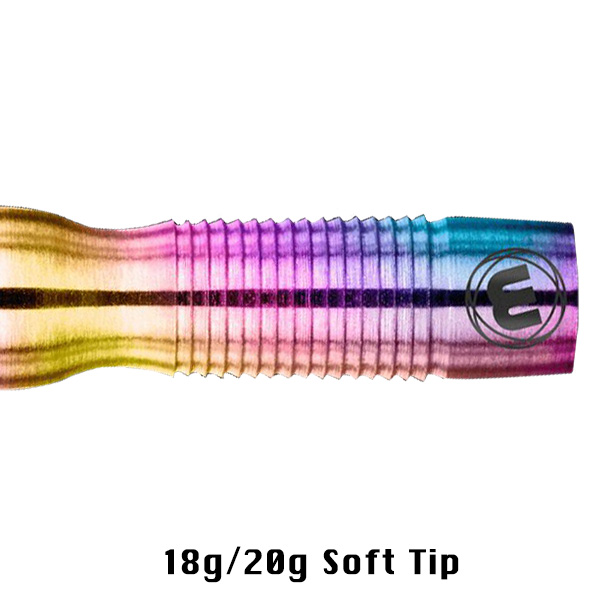 ダーツ バレル ウィンモー winmau Simon Whitlock 90% Rainbow