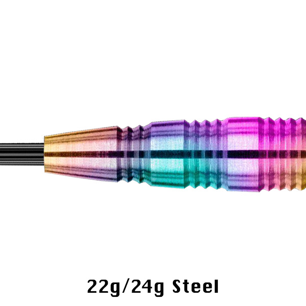 ダーツ バレル ウィンモー winmau Simon Whitlock 90％ Rainbow