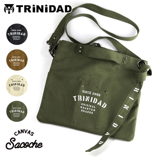 ダーツケース Trinidad トリニダード キャンバスサコッシュ 全4色 ショルダーバッグ クラッチバッグ ダーツ専門通販 Tito Web本店 ダーツグッズ通販 オンラインショップ 各種ダーツ用品を販売