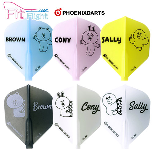 ダーツ フライト フィットフライト FitFlight LINE FRIENDS 第2 ダーツ フライト フィットフライト FitFlight LINE FRIENDS 第2