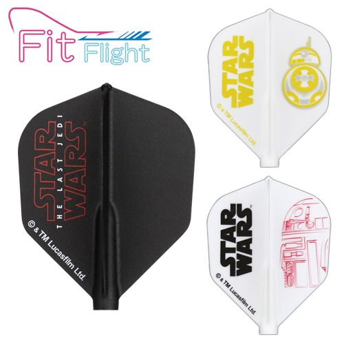 Dart flight fitting flight FitFlight STAR WARS Star shape The mail order TiTO WEB head office specialized in dart | We sell dart mail order, online shop, various dart articles