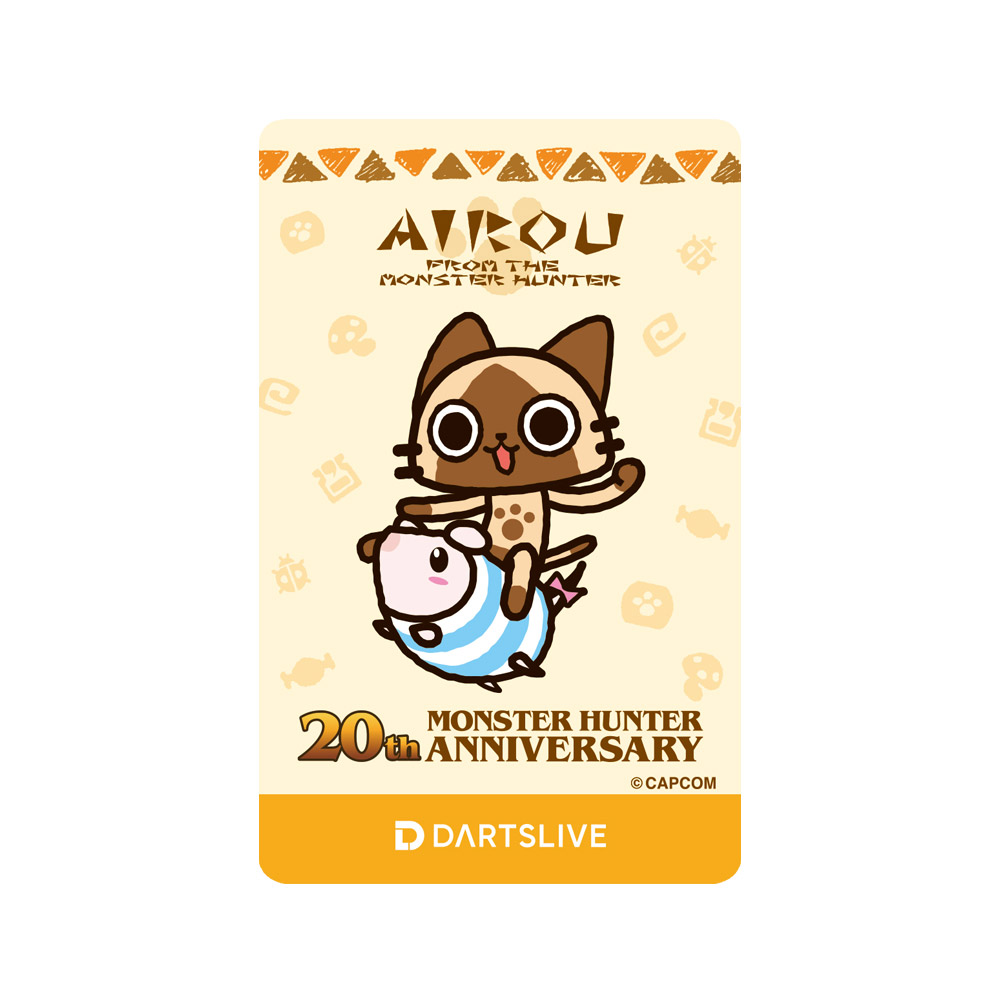 アクセサリ > ダーツライブカード > 【予約商品 2025年2月20日発売予定】MONSTER HUNTER 20th ANNIVERSARY  COLLABORATION DARTSLIVE CARD「ネルギガンテ」 (ダーツ カード),アクセサリ,ダーツライブカード,【予約商品  2025年2月20日発売予定】MONSTER HUNTER 20th 