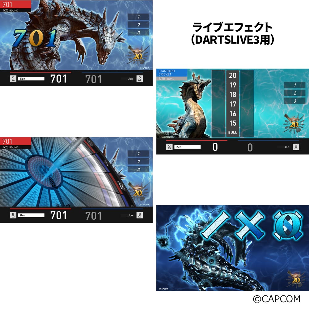 予約】ダーツライブカード MONSTER HUNTER 20th ANNIVERSARY LIVE CARD モンスターハンター | ダーツ専門通販  TiTO WEB本店 | ダーツグッズ通販、オンラインショップ、各種ダーツ用品を販売