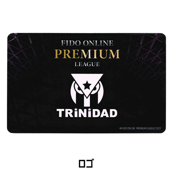 ダーツ オンラインカード FIDO CARD 限定 TRiNiDAD FIDOカード