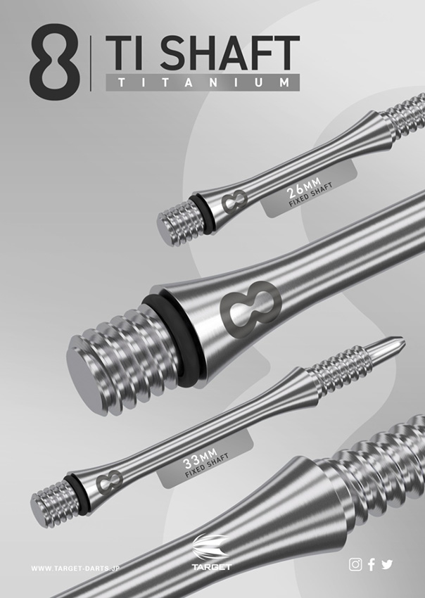 シャフト エイトフライト 8 FLIGHT SHAFT SLIM SPIN スリム シャフト スピン 8シャフト 8フライト | ダーツ専門通販  TiTO WEB本店 | ダーツグッズ通販、オンラインショップ、各種ダーツ用品を販売