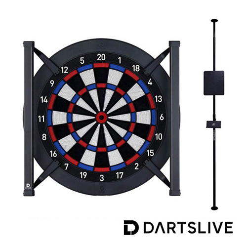 セット】ダーツボード DARTSLIVE Home & ポールスタンド & LED LIGHT