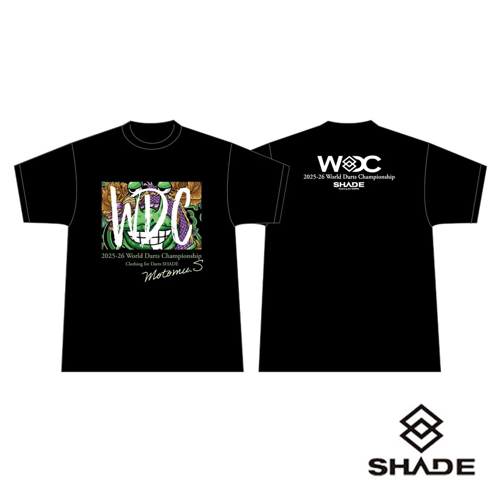 マルシィ 最低最悪 リリース記念キャンペーン Tシャツ レア XL 受注発注】SHADE 酒井素 選手 WDC 応援 Tシャツ | ダーツ専門通販 TiTO